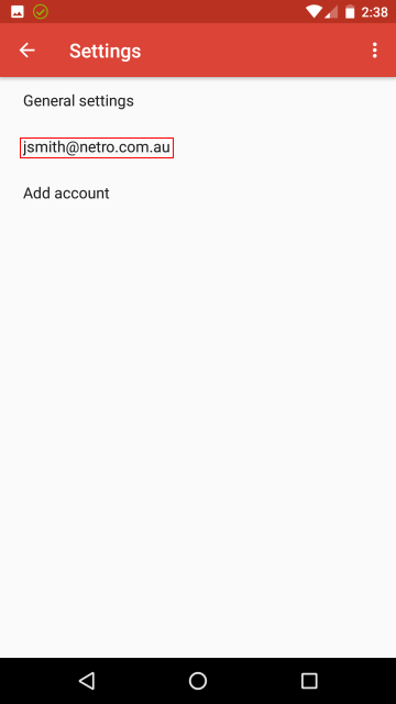 Account Settings