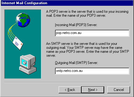 2nd Configuration Screen