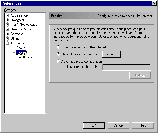 2nd Configuration Screen