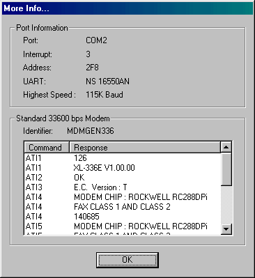 Diagnostic Information